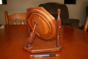 Rear view of small mirror.