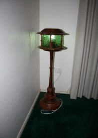 Green Lightlhouse Lamp
