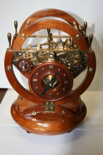 The almost completed clock.