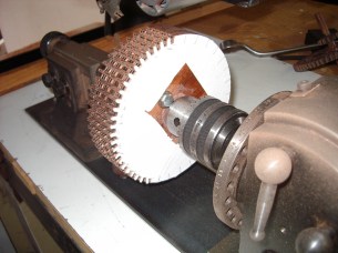 The process underway.