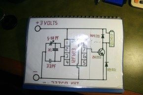 I have reproduced Bruce's switch circuit.
